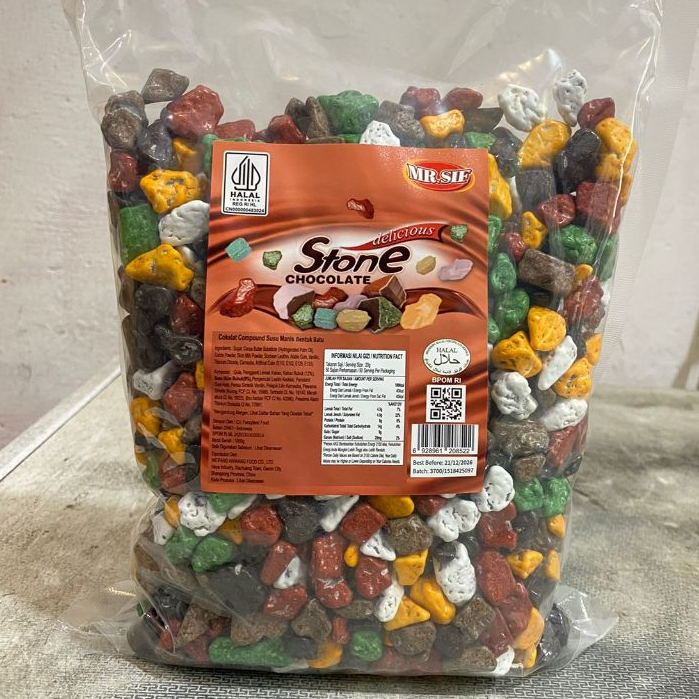 Sokoni49 Coklat Kerikil Gulza 1 Kg Coklat Kerikil Mr Sif Coklat Batu Kerikil Premium Coklat Kerikil