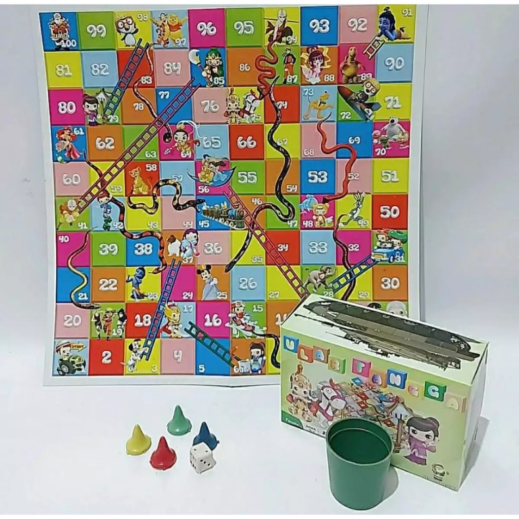 COD MAINAN ULAR TANGGA MAINAN MURAH MAINAN EDUKATIF