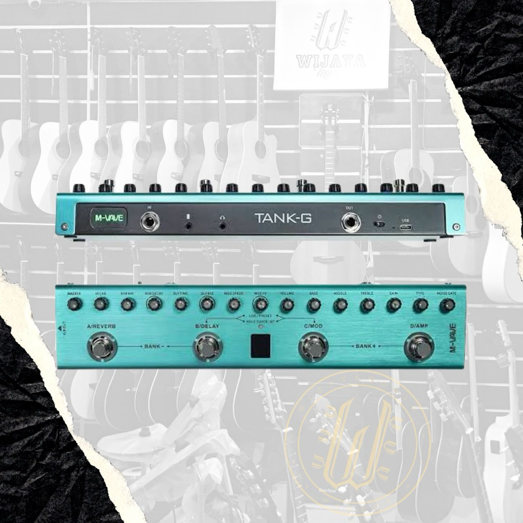 Multi Efek gitar M Vave Tank G