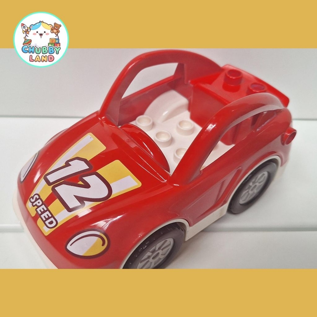 Lego Duplo Original Race Car/Mainan Anak Mobil Balap