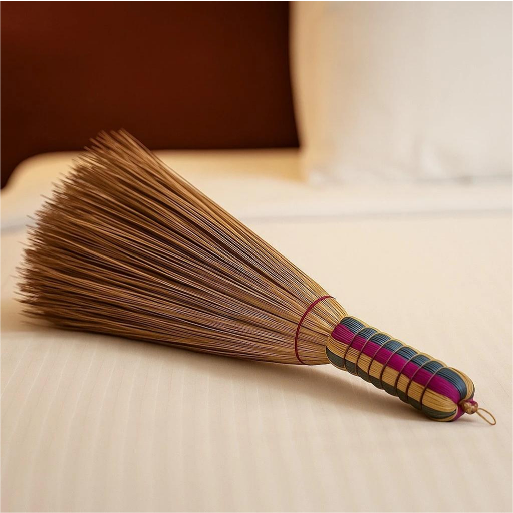 Sapu Kasur Karpet Tebah Mini Lidi Tebal Sapu Sofa Sapu Kasur Premium Sapu tebah Kasur