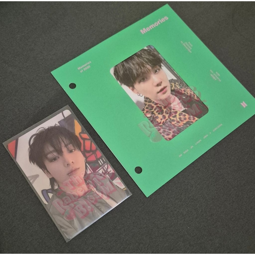 BTS Photocard Offcial - Jungkook Golden EU Suga Memories 2020