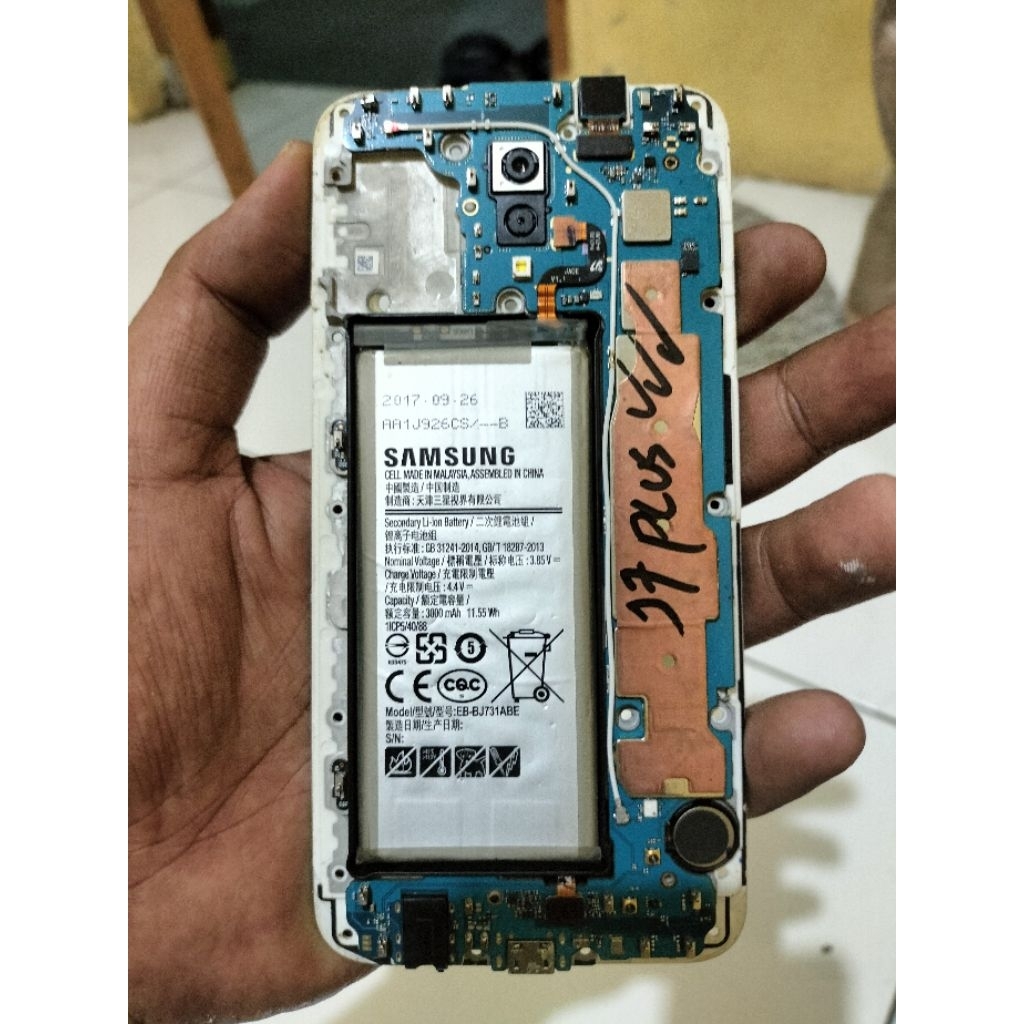 mesin samsung j7 plus