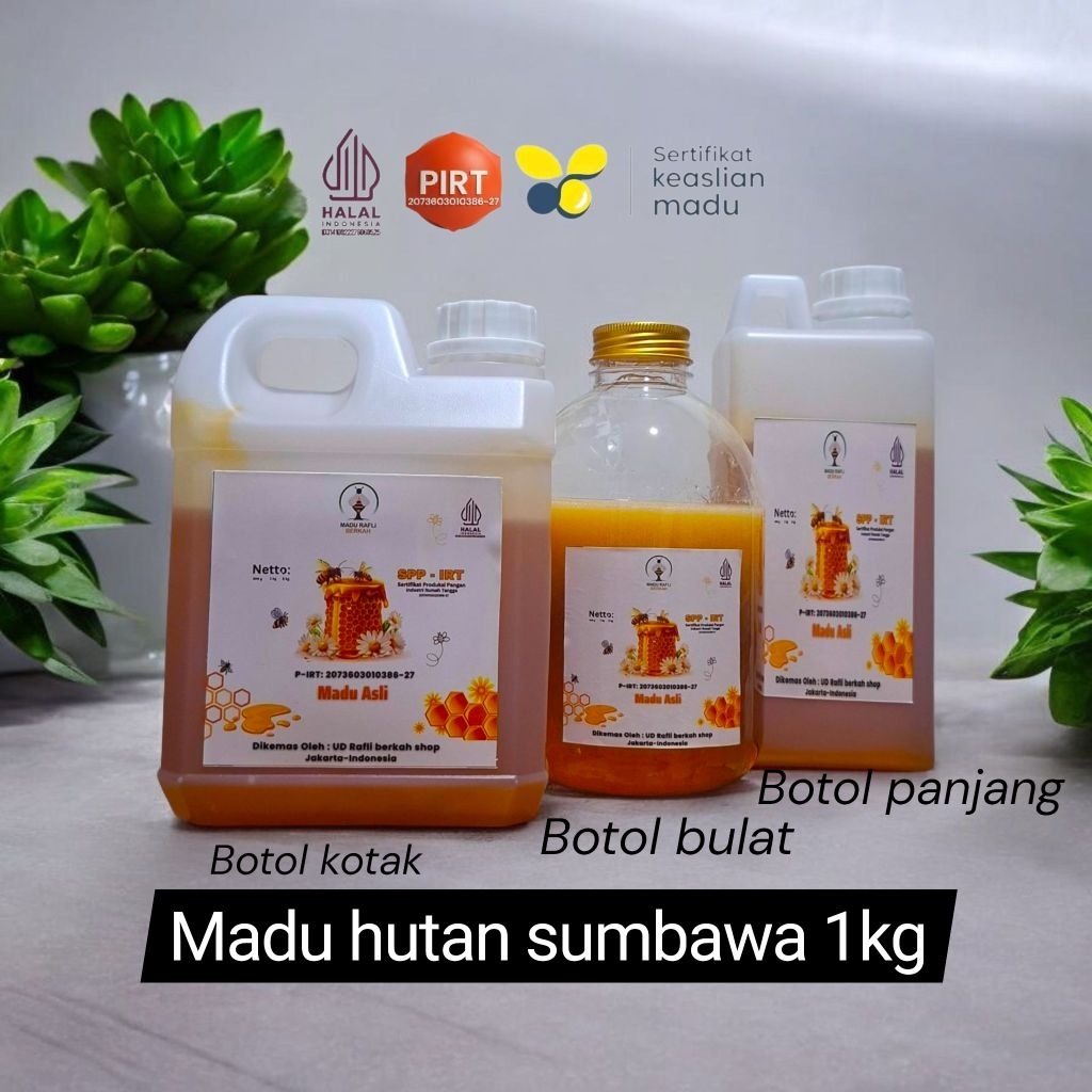 Madu Murni Odeng Sumbawa 1kg_Asli