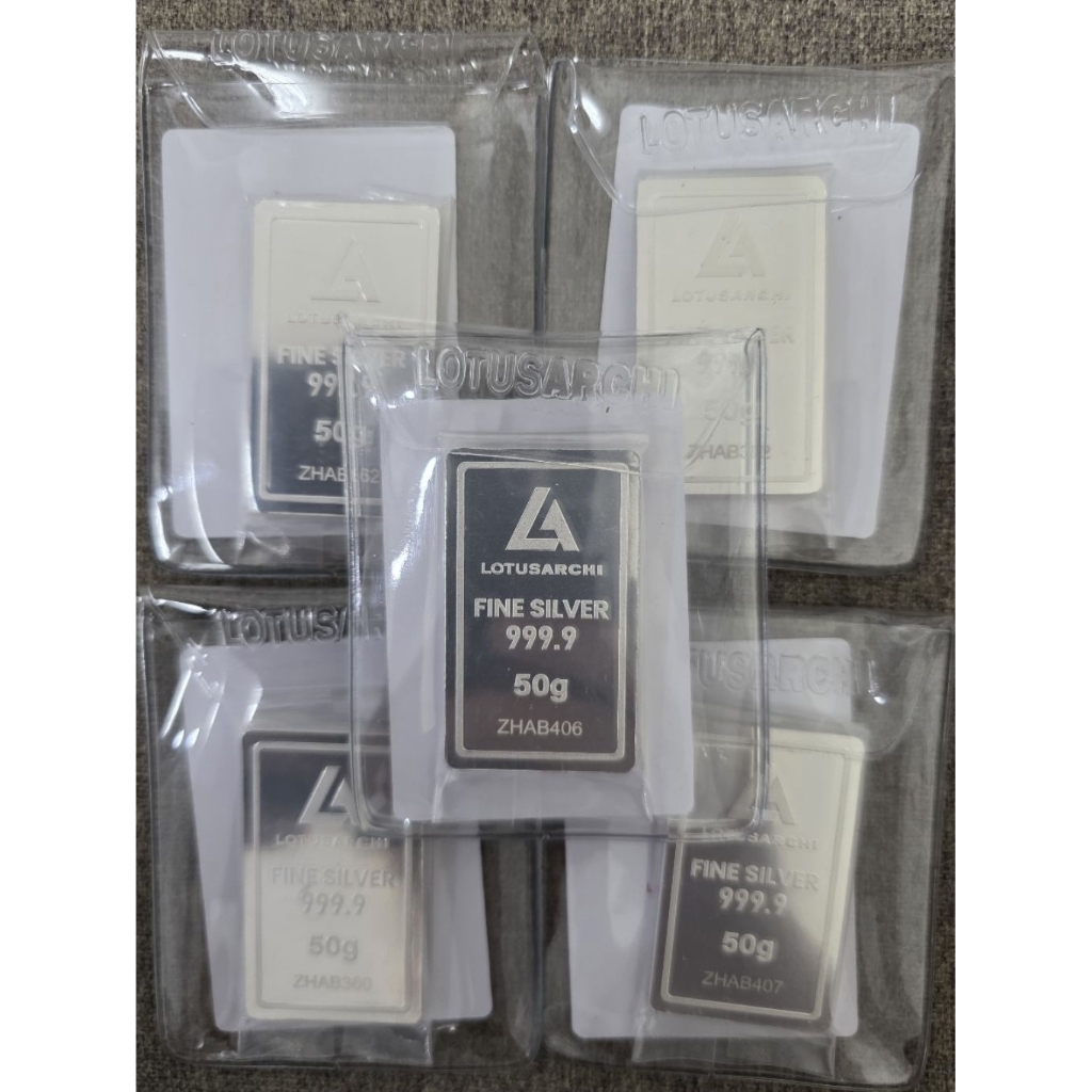 Lotus Archi Silver Bar - Lotus Archi Perak Batangan 999,9