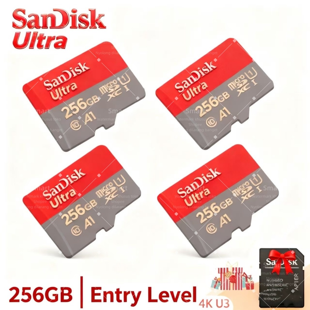 SanDisk Official Store ID Ultra Extreme PRO 512GB 256GB 128GB 64GB 32GB 16GB Micro SD TF Memory Card