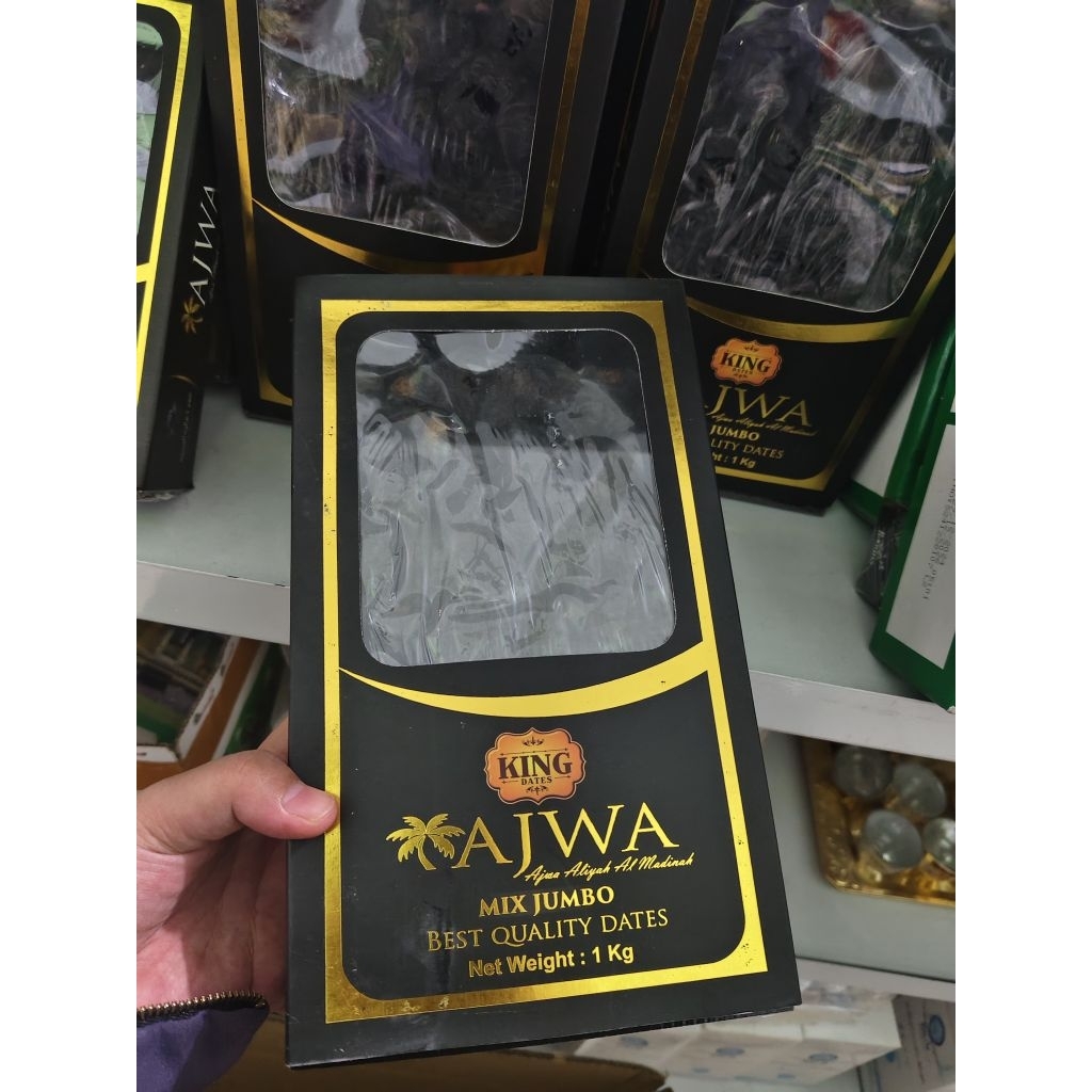 Kurma Ajwa King 1 kg / Kurma Ajwa King Premium / Kurma nabi