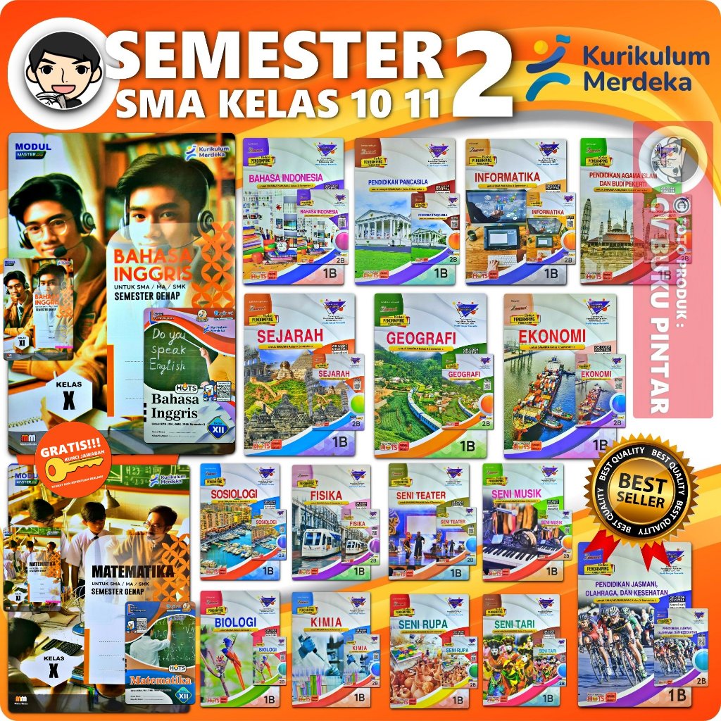 LKS SMA SMK KELAS 10 11 12 SEMESTER 2 KURIKULUM MERDEKA | Zamrud PUTRA NUGRAHA mm | MATEMATIKA BAHAS