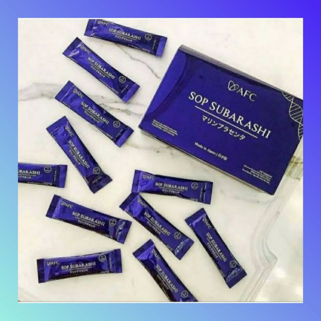 SOP SUBARASHI 1 SACHET AFC JAPAN SUPLEMEN