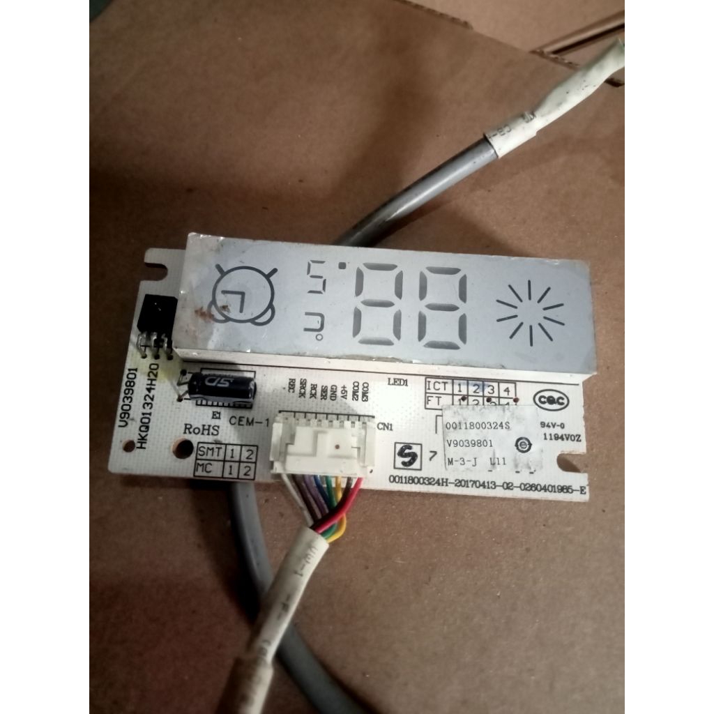 sensor display indor AC Haier 1/2pk -1pk original