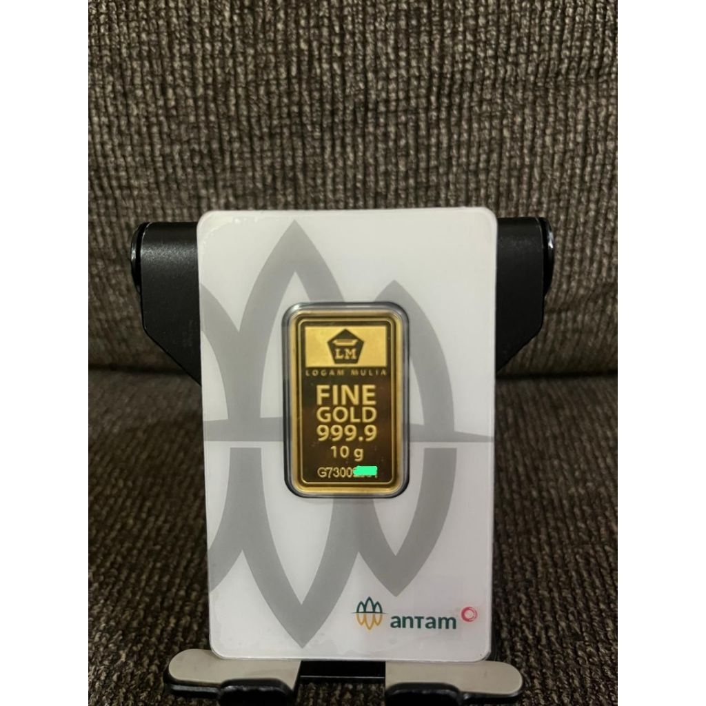 Emas Batangan Antam dan Galeri 24 10gram 100% Original