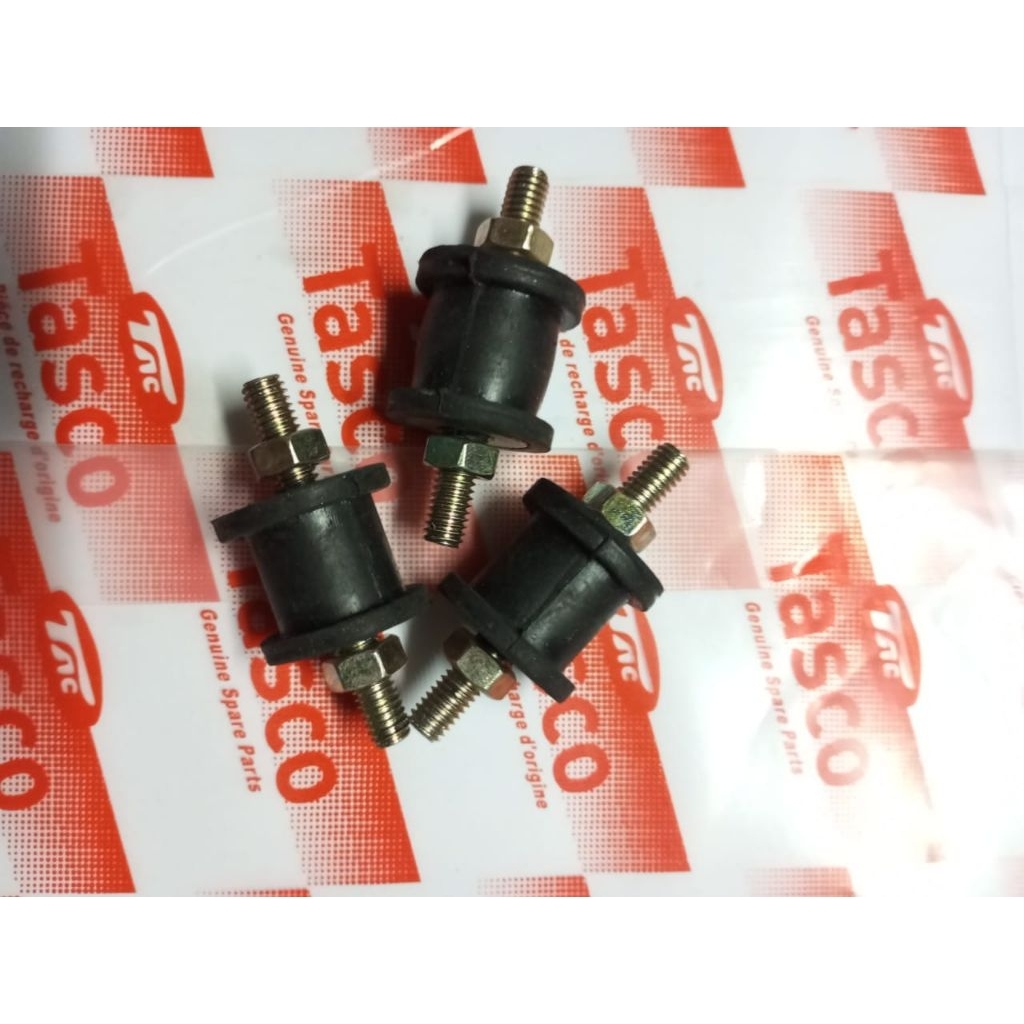 TASCO Bg328 / 318 / 328 karet kaki mesin mounting mesin potong rumput (3 pcs)