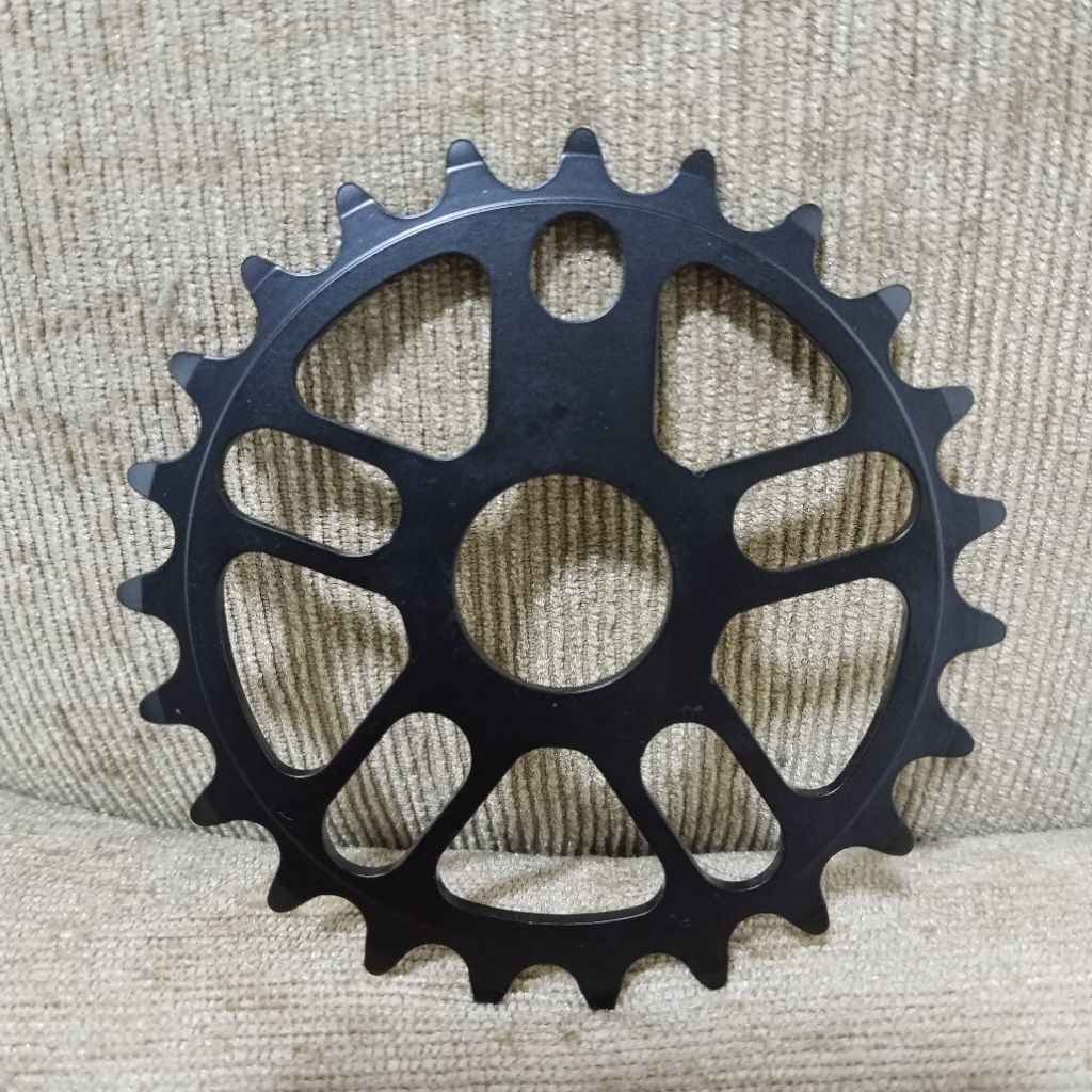Sprocket 23T chainring bmx gir sepeda freestyle flatland 23 T besi