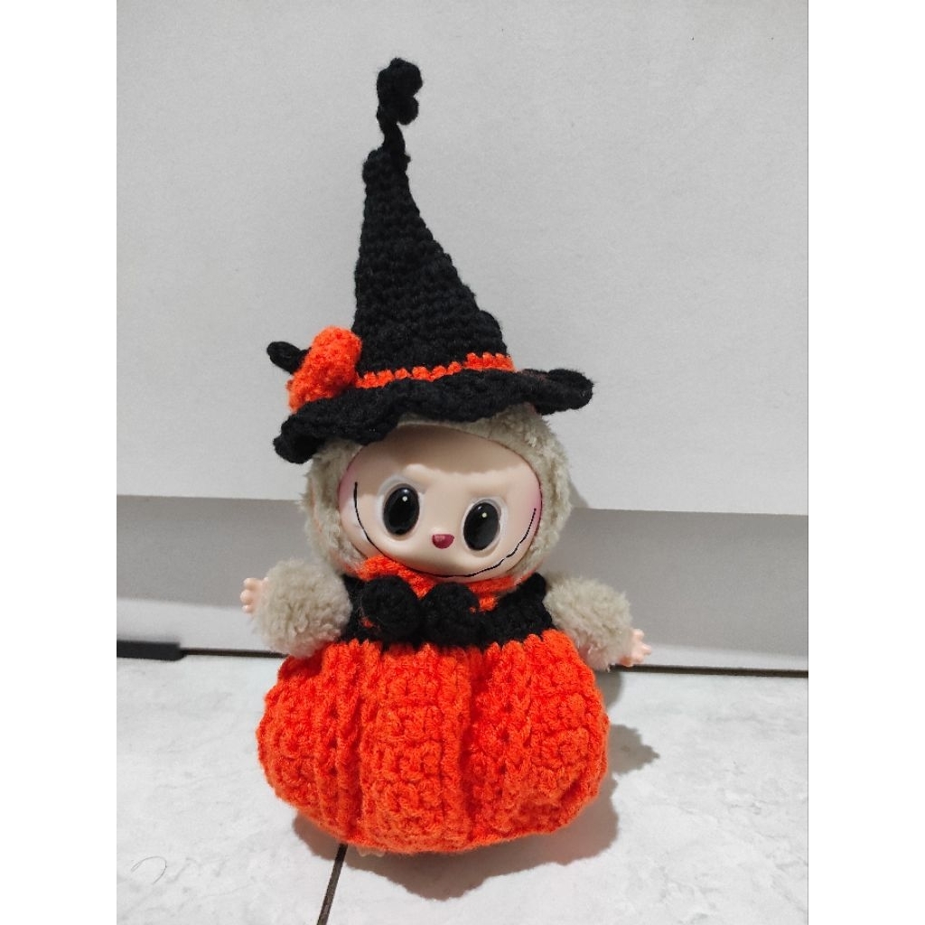 HALLOWEEN outfit labubu / halloween outfit / outfit boneka / outfit rajut / halloween