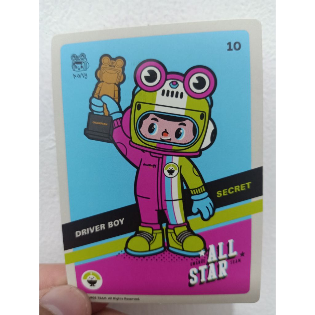 OWANGE BOY ALL STAR DRIVER BOY & BASEBALL BOY (SECRET)