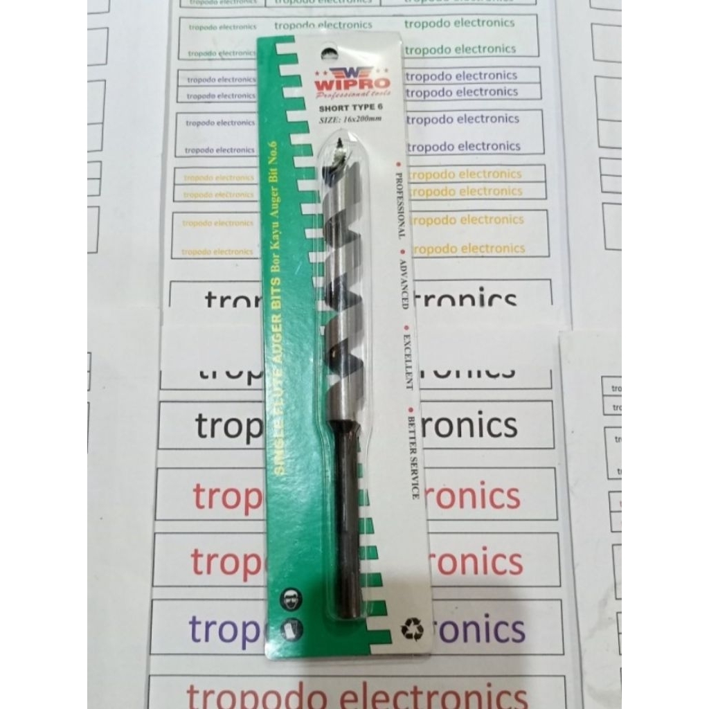 Mata bor Kayu auger MEREK WIPRO / Mata Bor kayu ulir Wipro