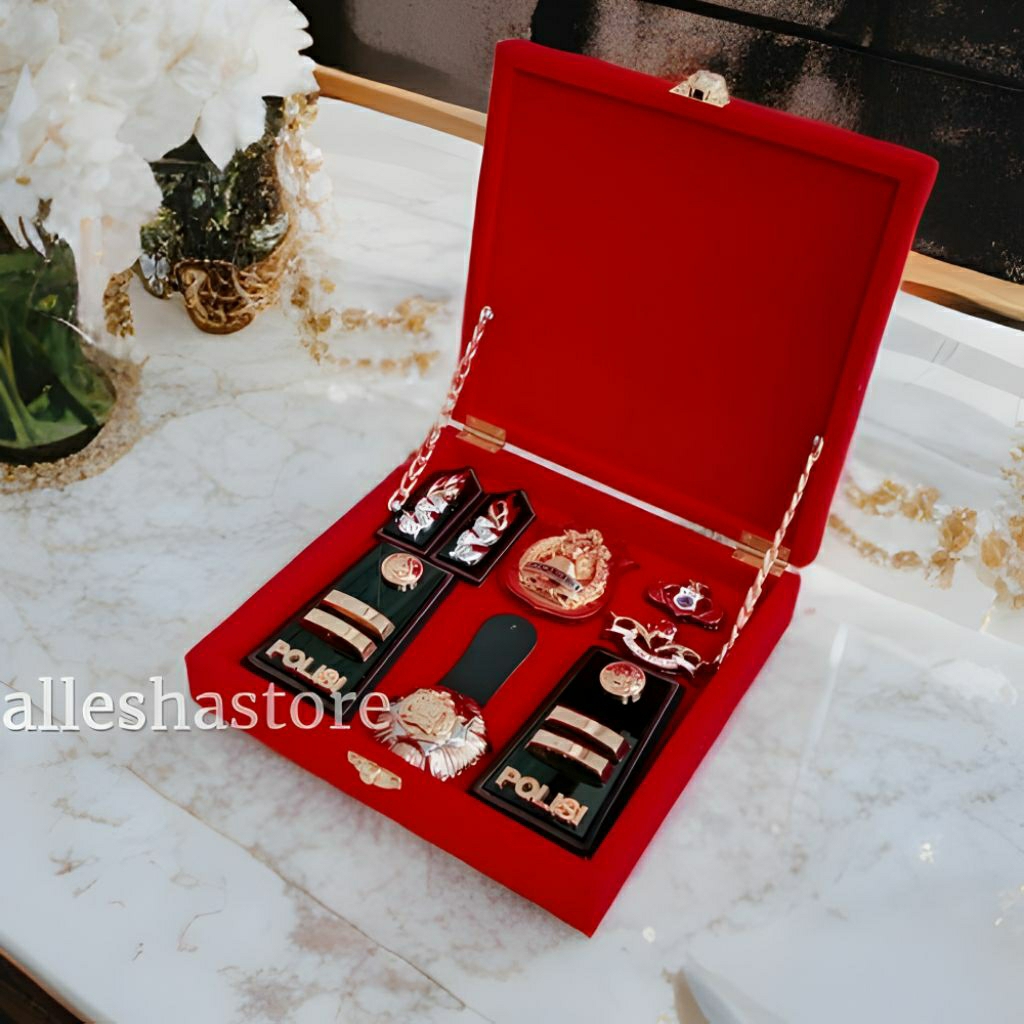 pangkat PDH iptu satu paket custom tulisan