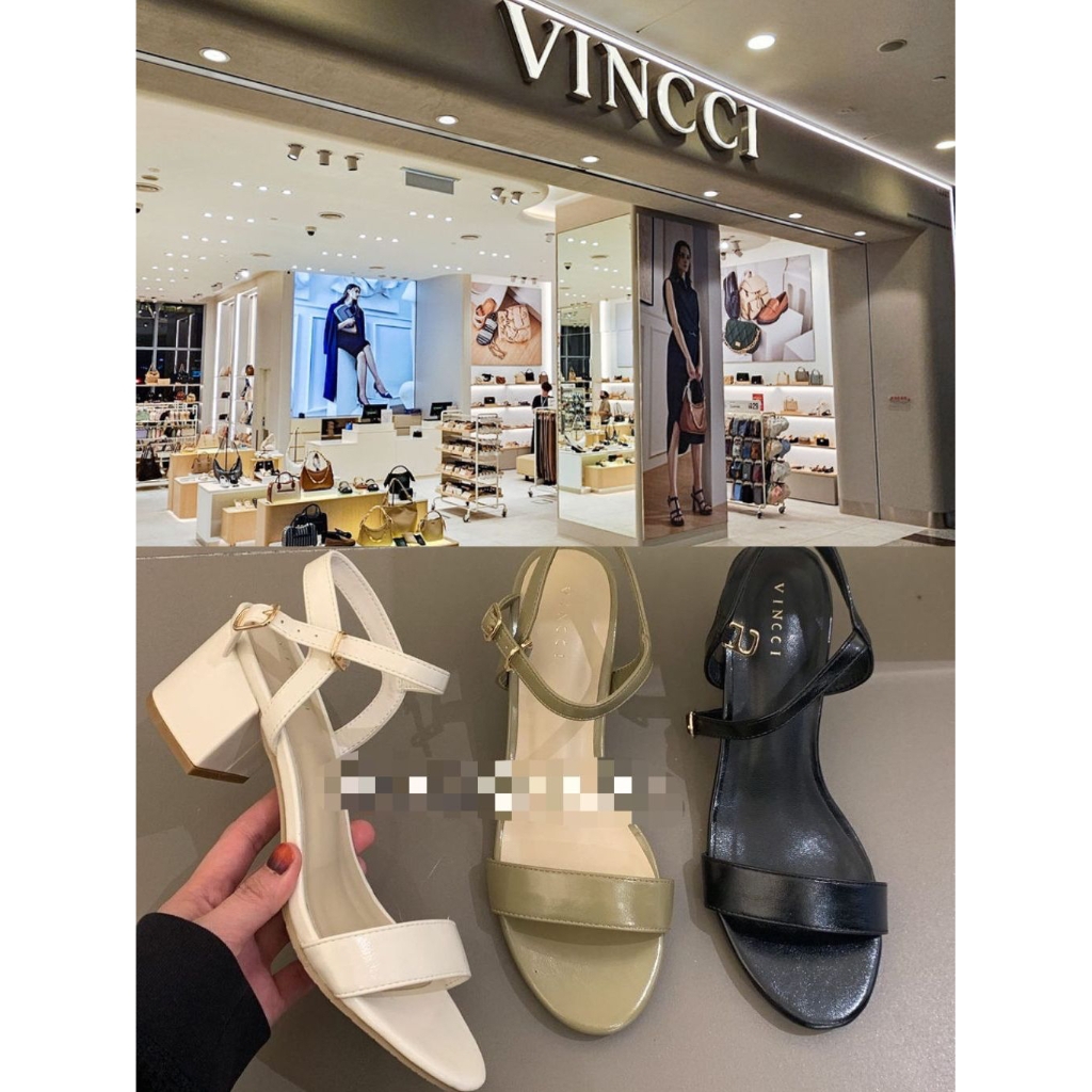 Sandal Heels VINCCI Branded Heels VINCCI Sepatu Heels VINCCI Sandal Heels Wanita Sepatu Heels Wanita