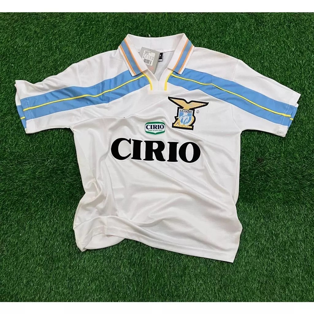 (RETRO) JERSEY RETRO VINTAGE LAZIO HOME CENTENARY 1999/2000 GRADE AAA CLASSIC