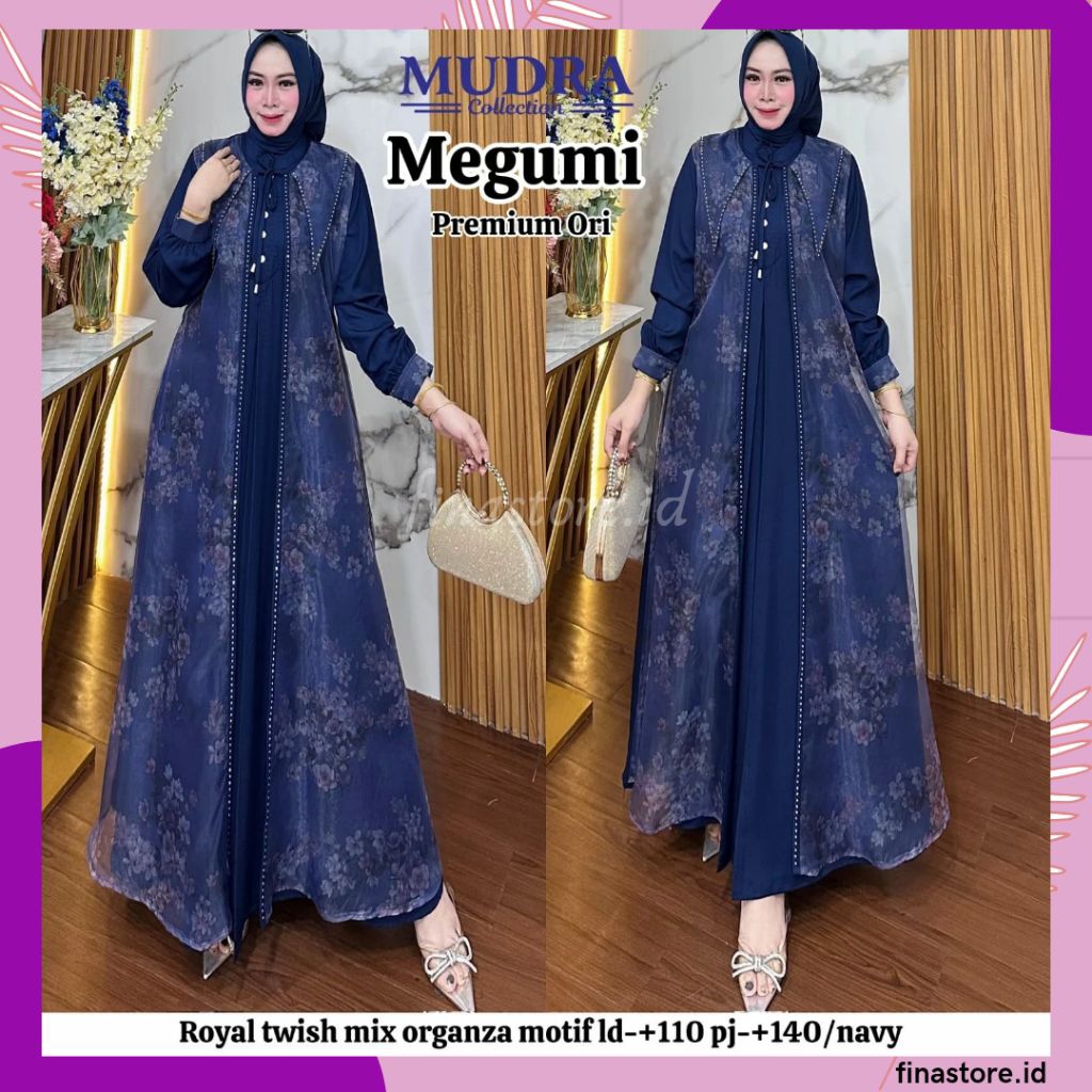Gamis Mudra Collection / Gamis Terbaru / Gamis Wanita / Gamis Premium / Gamis Pesta / One Set / Sete