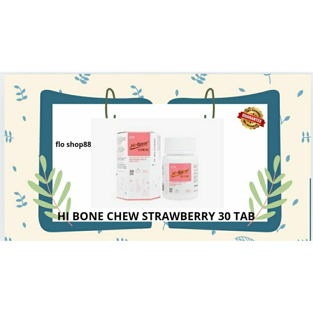 HI BONE CHEW / HI BONE CHEW STRAWBERRY / HI BONE CHEW IBU HAMIL