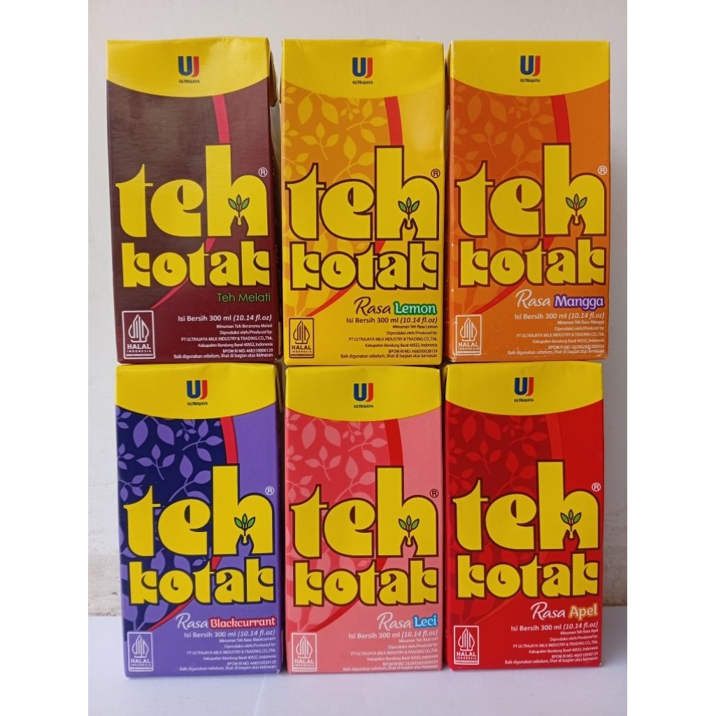 Teh Kotak Ultra Jaya 300ml all varian