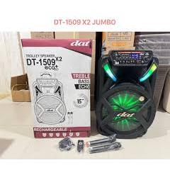 DAT Speaker Aktif Portable 15 inch DT1509 x2