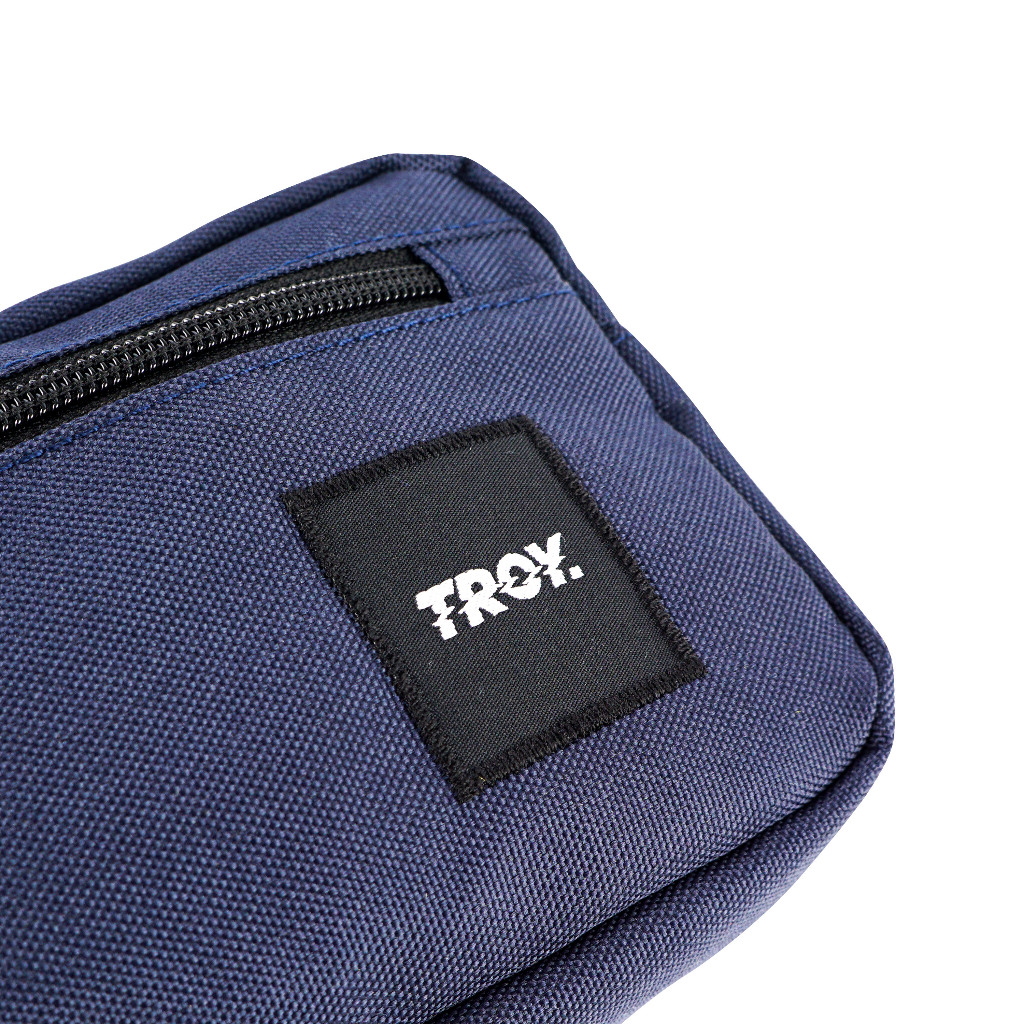 Troy Company Pouch Handbag Navy Ocean - Tas Tangan Biru Navy PB 3346