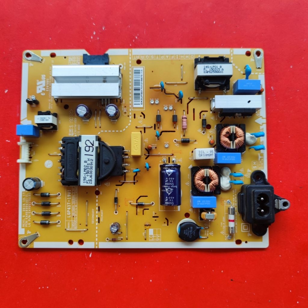 psu power suplay regulator tv LG 43UM7600PTA