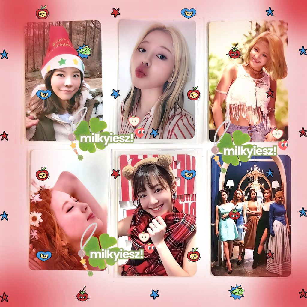PHOTOCARD POCA PC GIRLS GENERATION SNSD SUNNY HYOYEON SEOHYUN