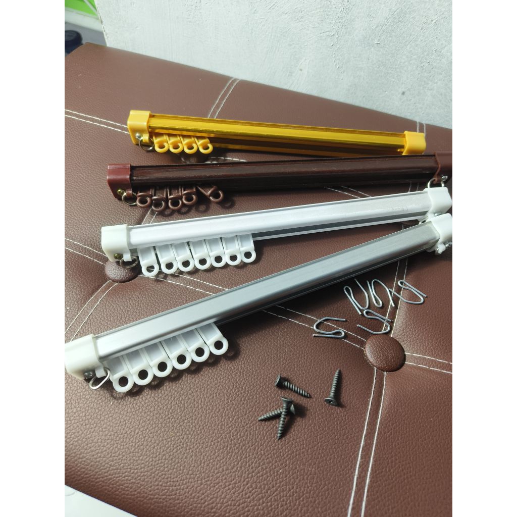 Rel Gorden Oval Tiang gorden alumunium