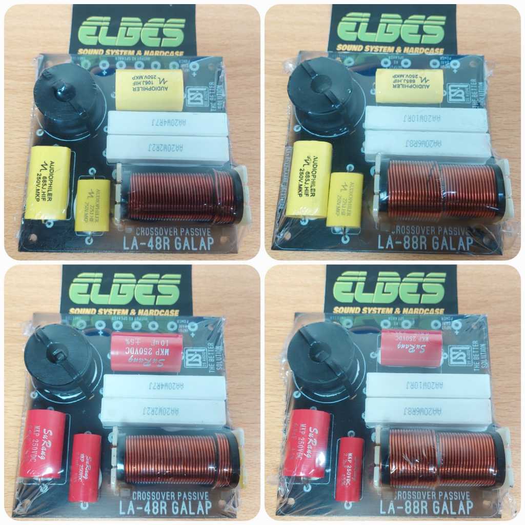 Crossover pasif 2 way LA88 dan LA48 midle high cross mid high line array