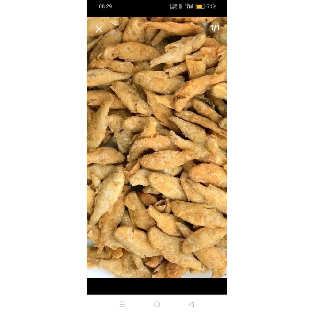 WADER CRISPY DAUN JERUK 250g HALAL