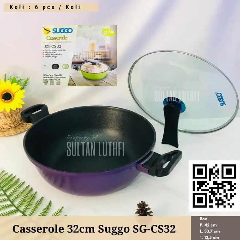 Casserole 32 Cm Suggo SG-CS32