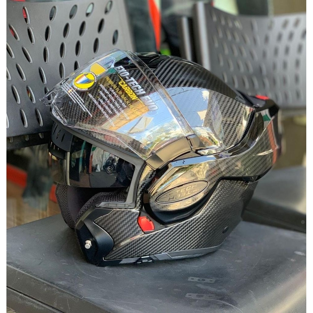 HELM SCORPION EXO TECH CARBON MODULAR
