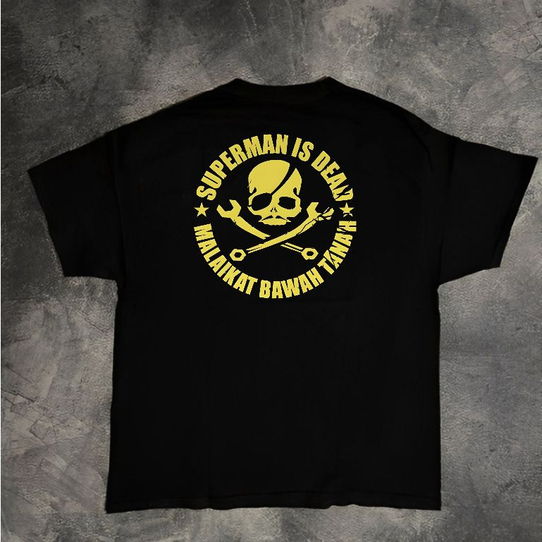 Tshirt Superman Is Dead Punk Traditional Malaikat Bawah Tanah