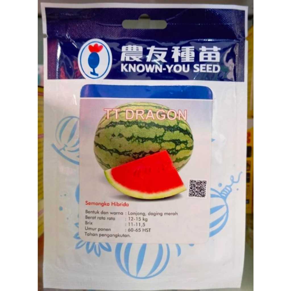 Benih Semangka Hibrida TT Dragon F1 20 Gram