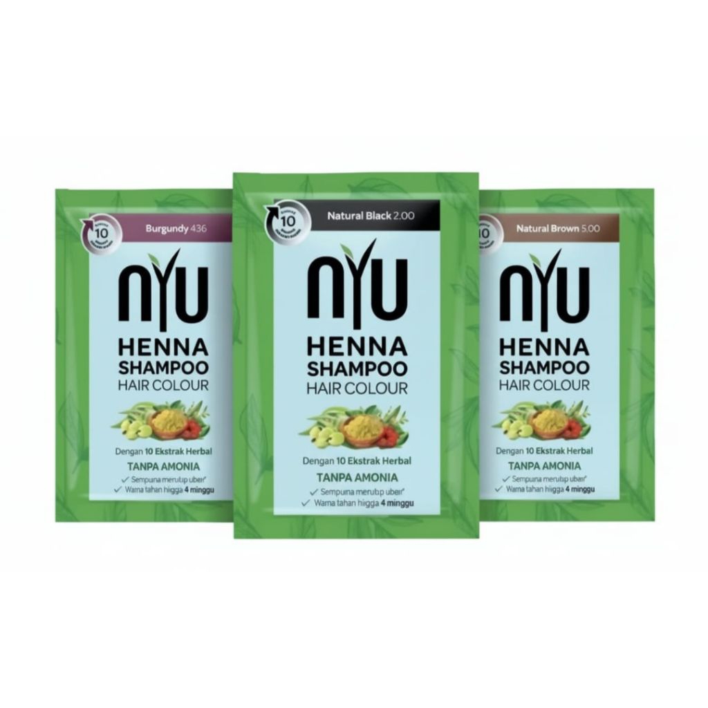NYU SHAMPOO PEWARNA RAMBUT (1 PCS)
