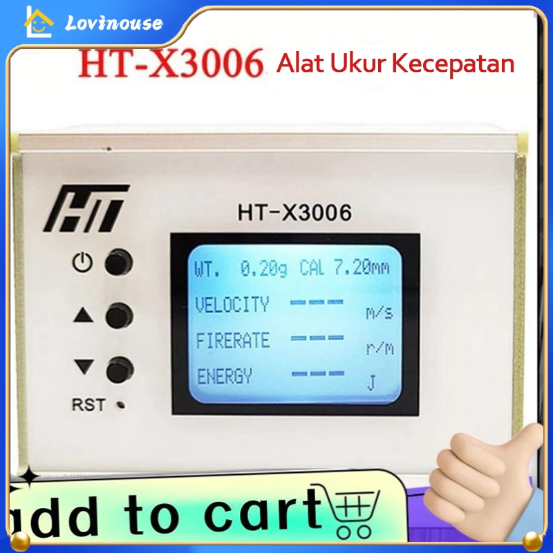 Chrono HT X3006 Wifi Version 2025 Original Hante 100% Alat Ukur Kecepatan FPS Chronograph HT-X3006 l
