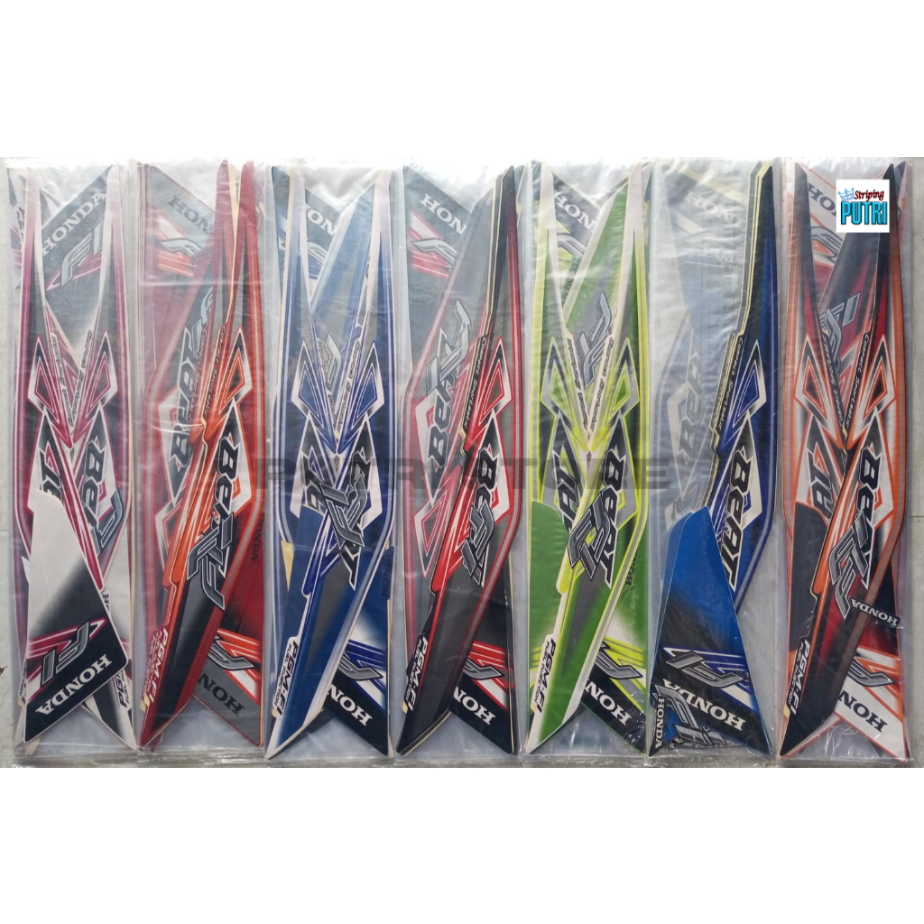 STIKER STRIPING STANDART BEAT FI 2013 | STIKER BODY HONDA BEAT FI 2013 TERMURAH & BERKUALITAS
