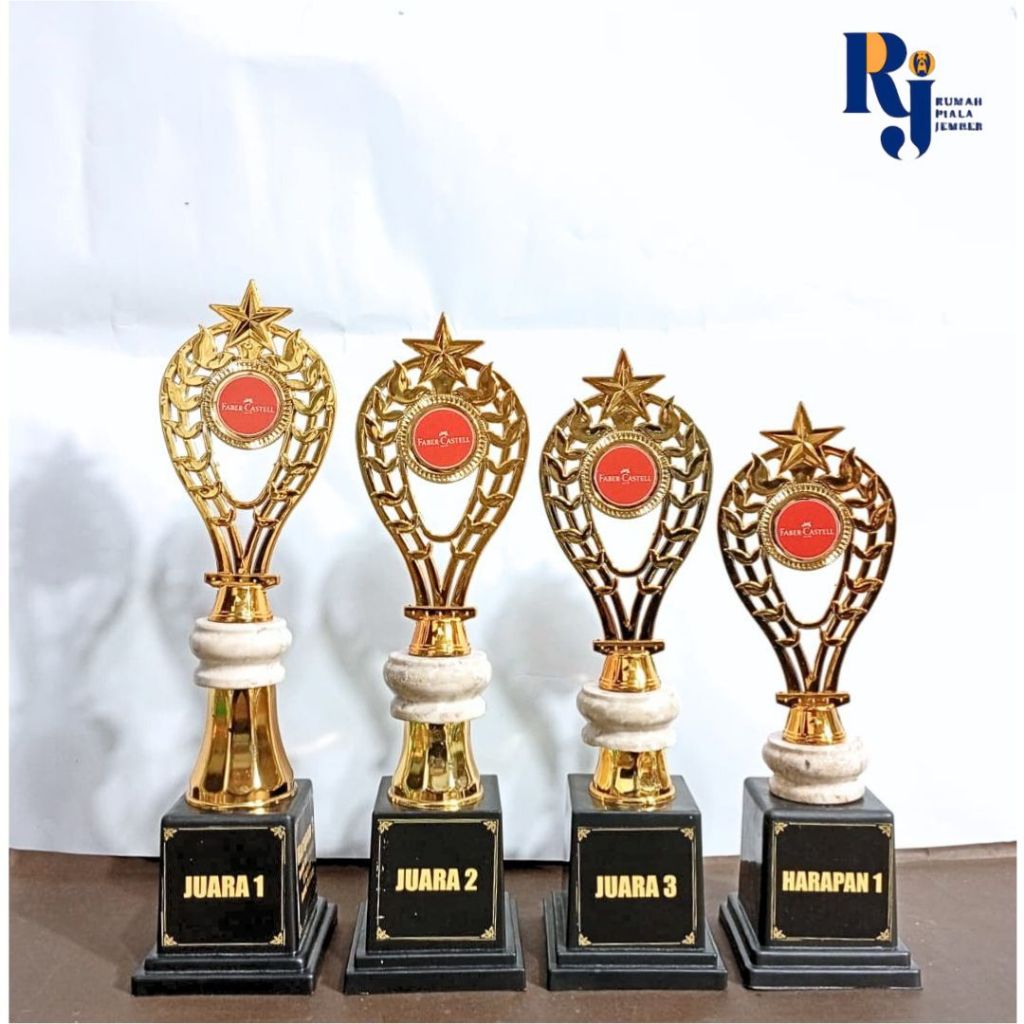 PIALA JUARA 1234 SET KOMBINASI MARMER