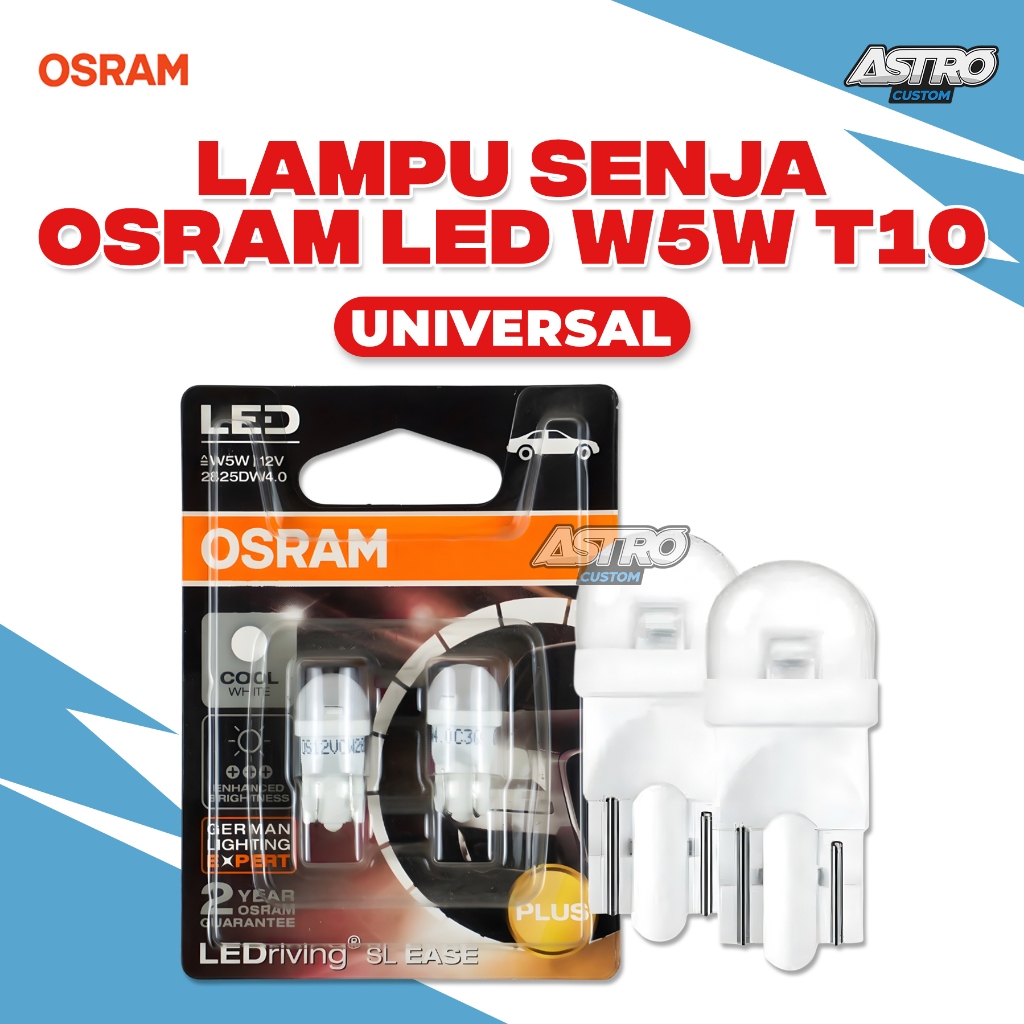 Lampu Senja Lampu Motor Osram LED Vario 125 150 PCX ADV Beat Scoopy Nmax Lexi Supra X Lampu Mobil
