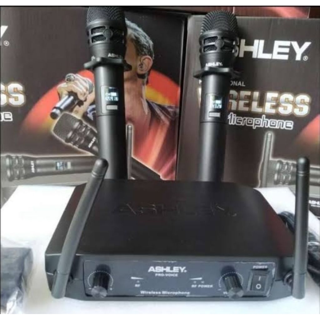 Mic Wireless Ashley Pro-Voice