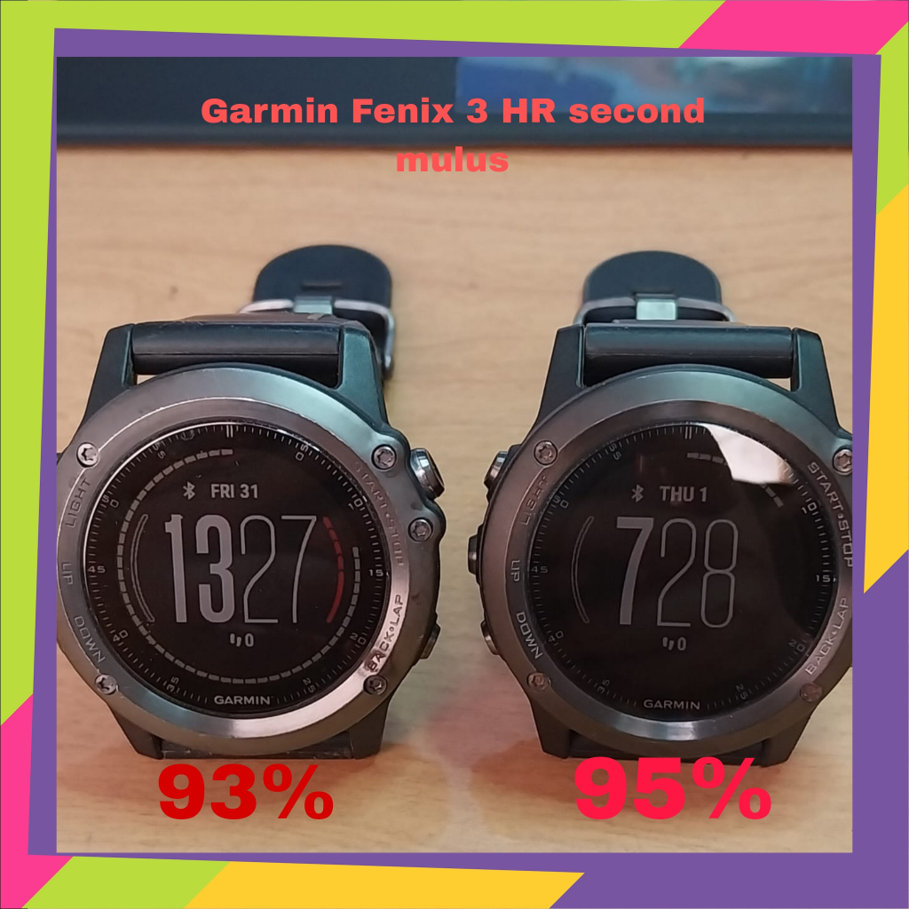 Garmin Fenix 3HR second mulus like new callia