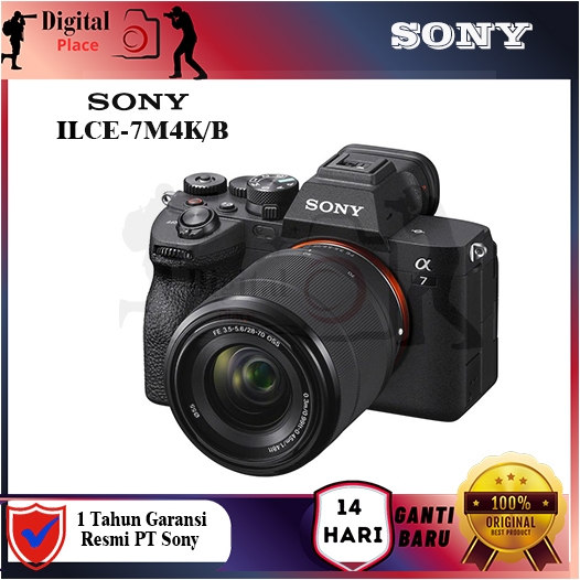 SONY A7IV / Kamera Alpha 7 mark IV / A74 / ILCE-7M4 Garansi Resmi