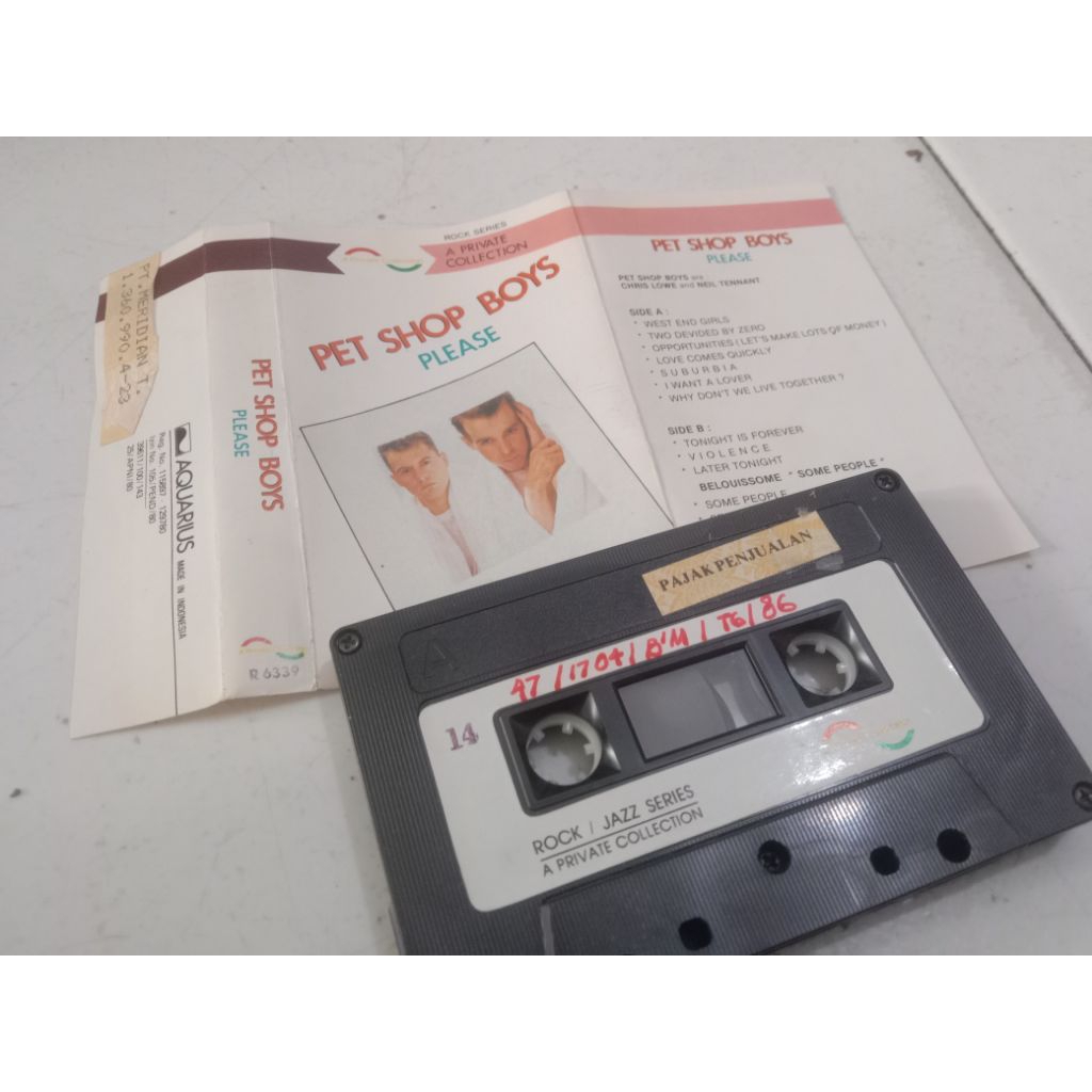 Kaset Pita Pet Shop Boys Please