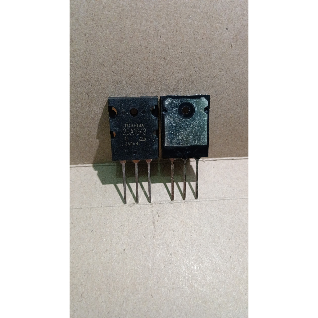 6783 transistor tr final power amplifier toshiba 2sa1943 2sc5200 seri 725 set