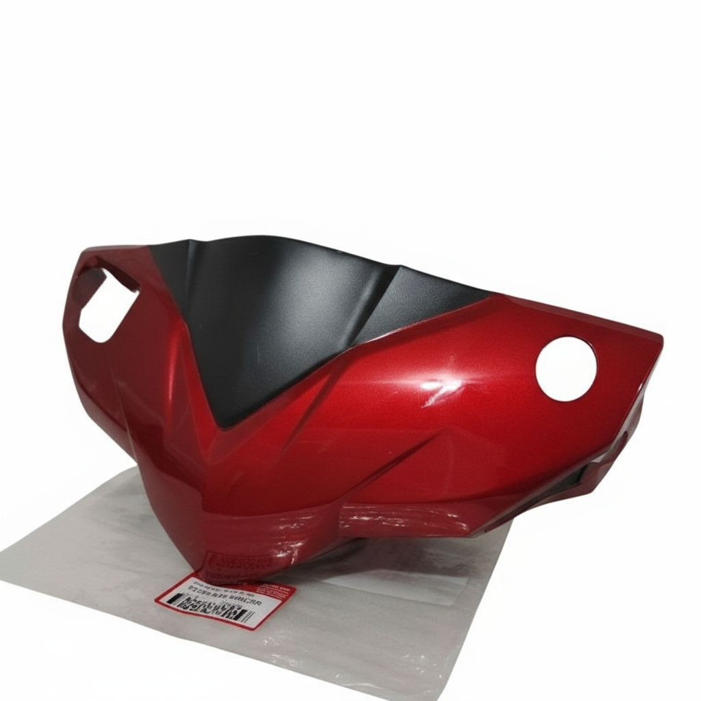 Cover Batok Depan Honda Vario 110 FI  2014 - 2015 Merah Maroon Original K46 ASLI - RPMSEMARANG