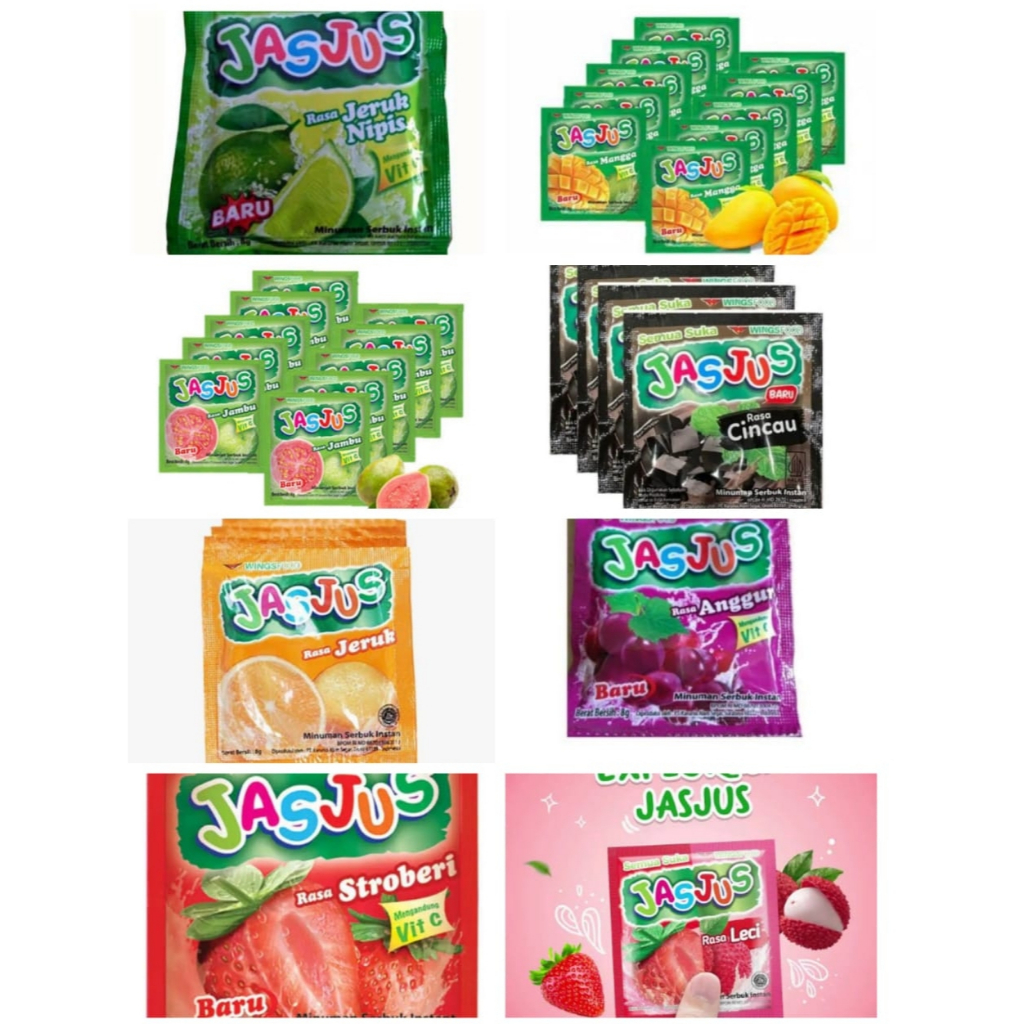 Jasjus Minuman Serbuk Instan Renteng