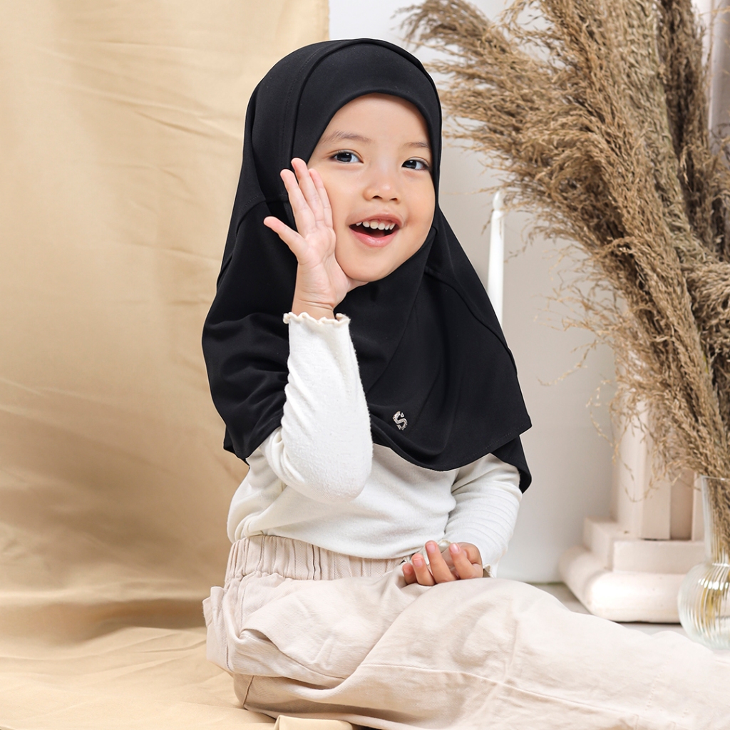 Umama Scarf - Kerudung Polos Jilbab Instan HIjab Daily Bergo Anak Sybil Bergo Kids
